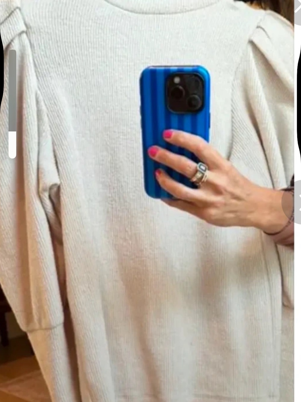 Express Bubble sleeve sweater